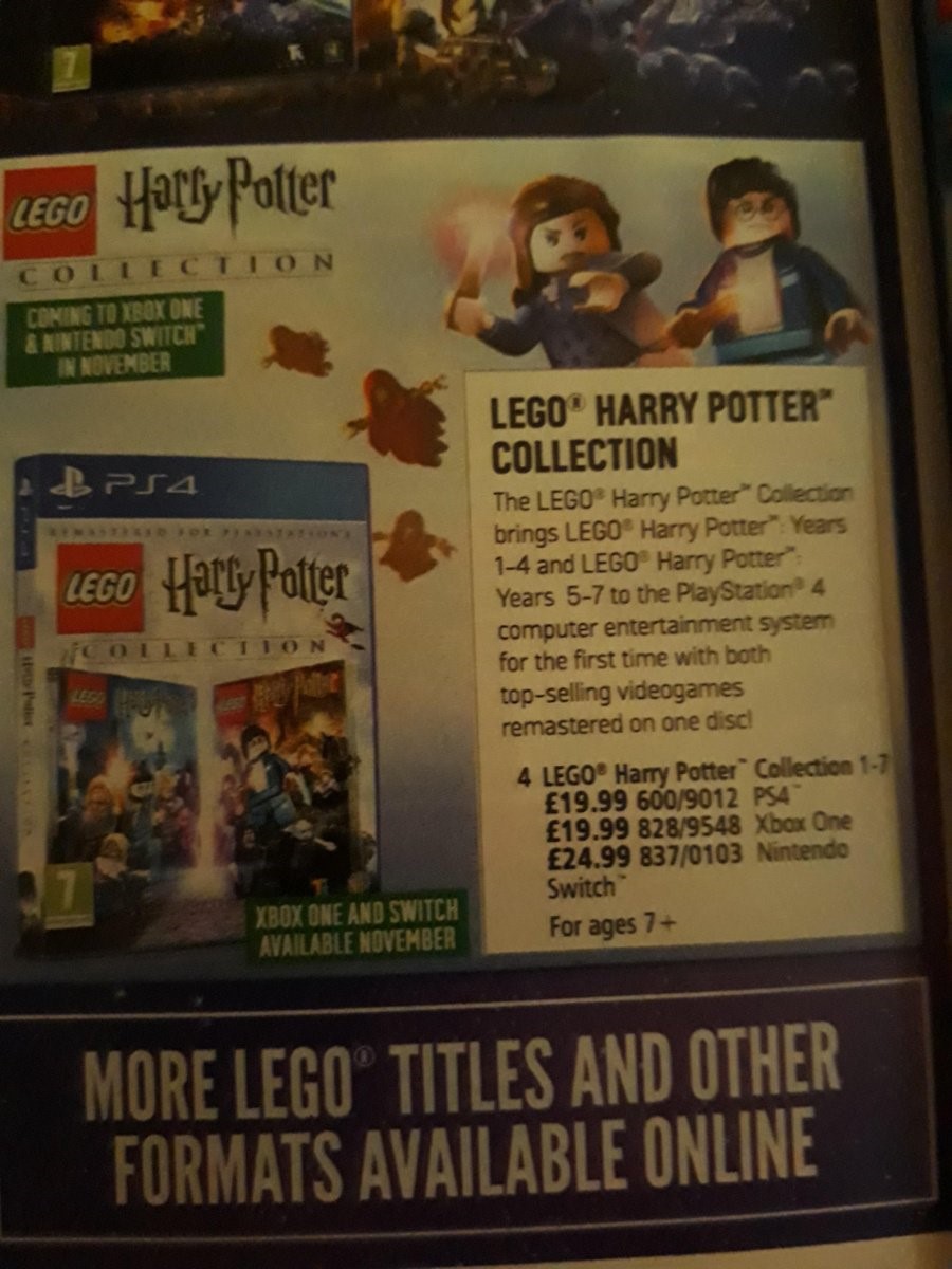 LEGO Harry Potter-collectie Switch-versie