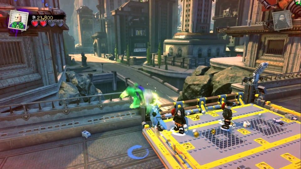 Bekijk het eerste level in LEGO DC Super-Villains-gameplay