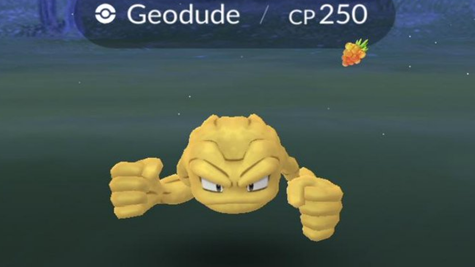 Ook Shiny Geodude zit vanaf nu in Pokémon GO