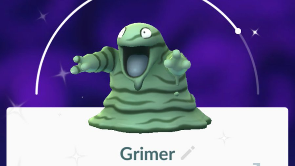Shiny Grimer is toegevoegd aan Pokémon GO
