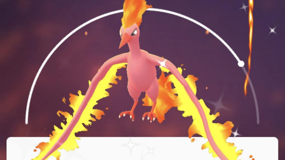 Shiny Moltres-rate vermoedelijk vergelijkbaar met vorige editie