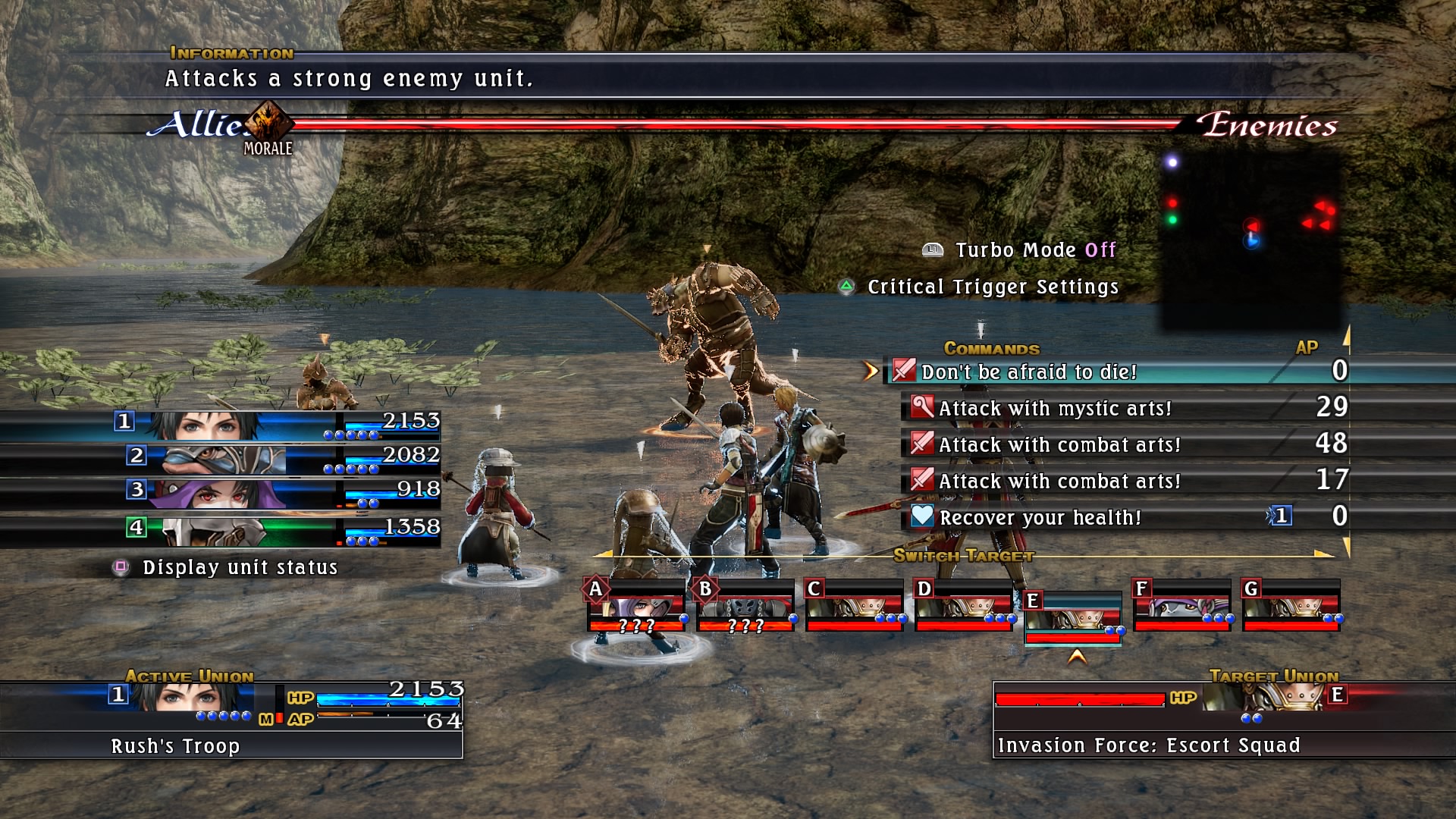 The Last Remnant Remastered-gameplay