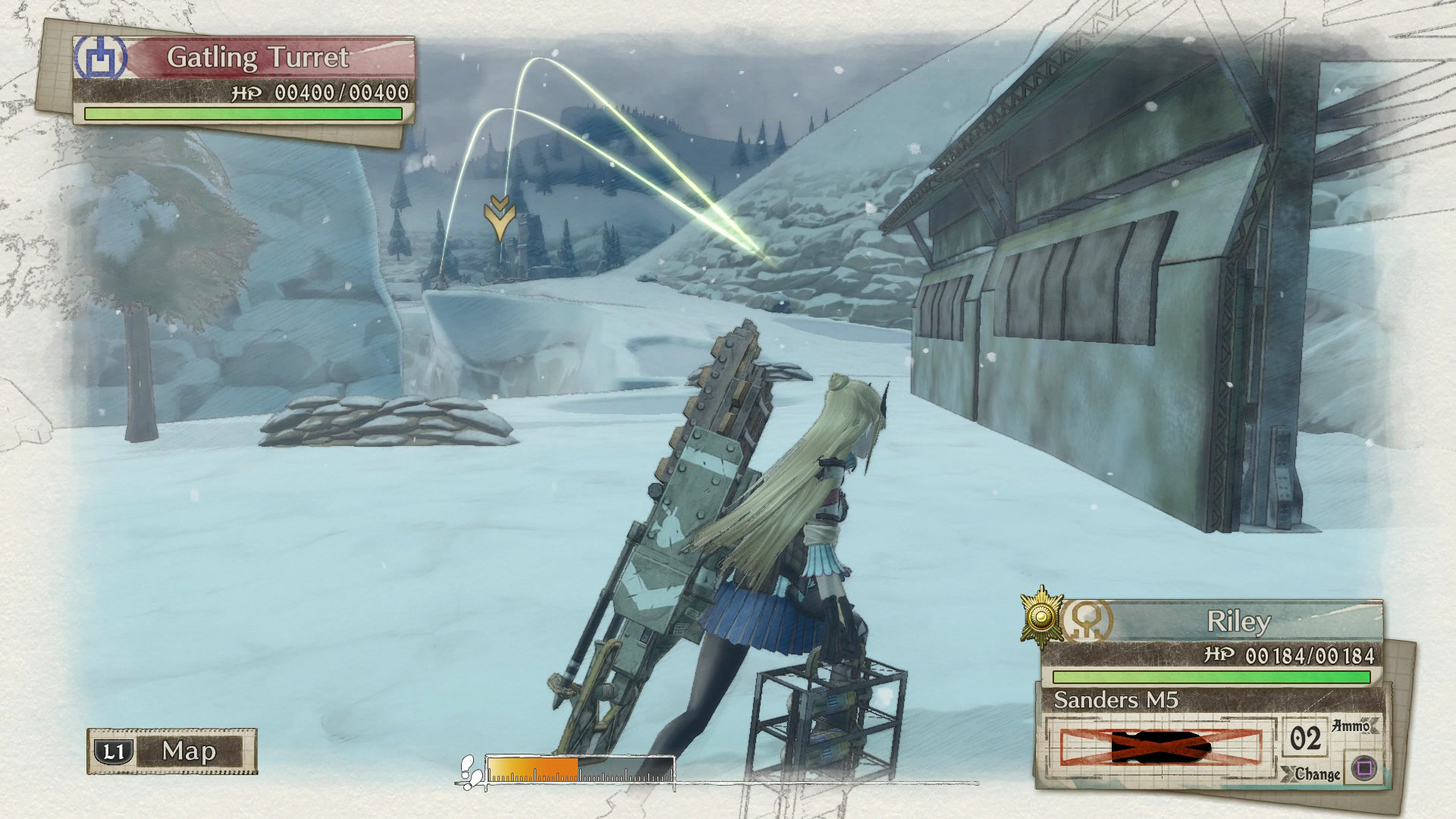 Valkyria Chronicles 4-gameplay