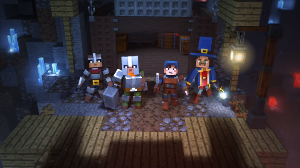 Mojang kondigt Minecraft: Dungeons aan voor 2019