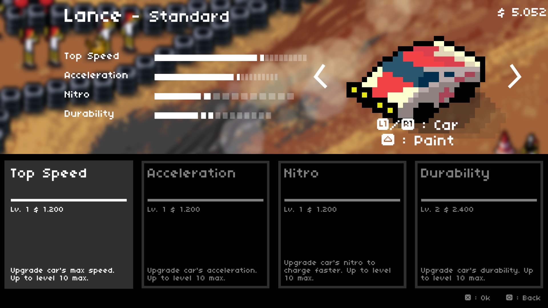 Screenshot 2 Super Pixel Racers