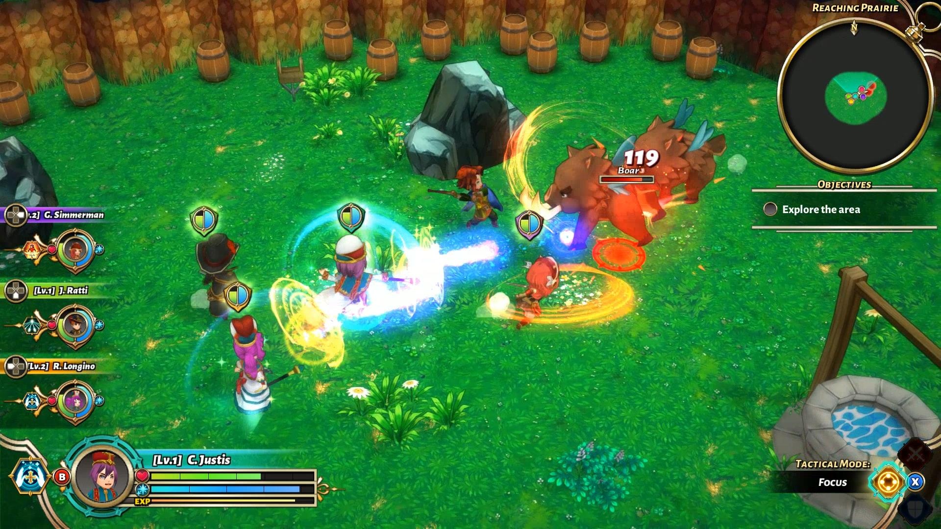 Valthirian Arc: Hero School Story-combat