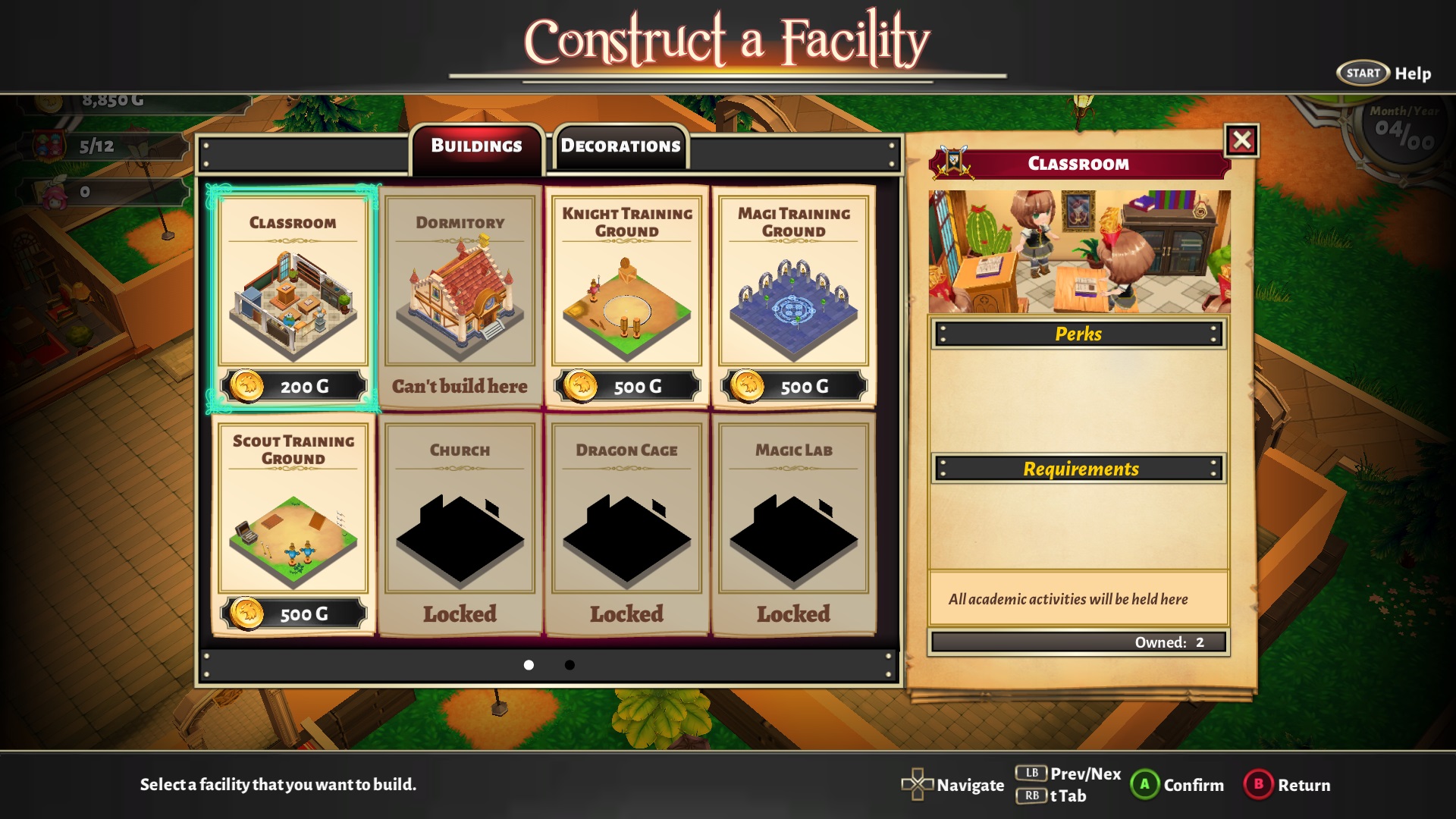 Valthirian Arc: Hero School Story-gameplay