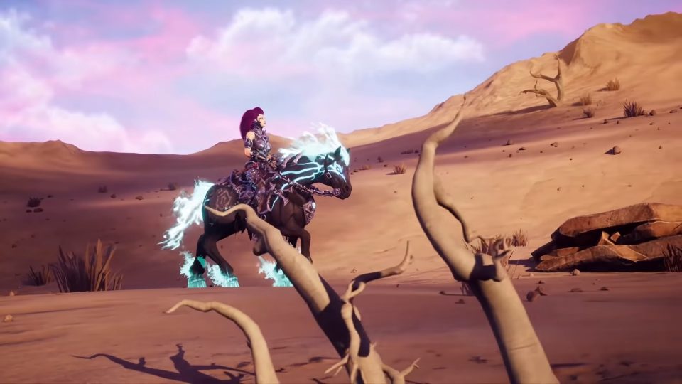 Nieuwe Darksiders III-trailer toont het trouwe paard van Fury