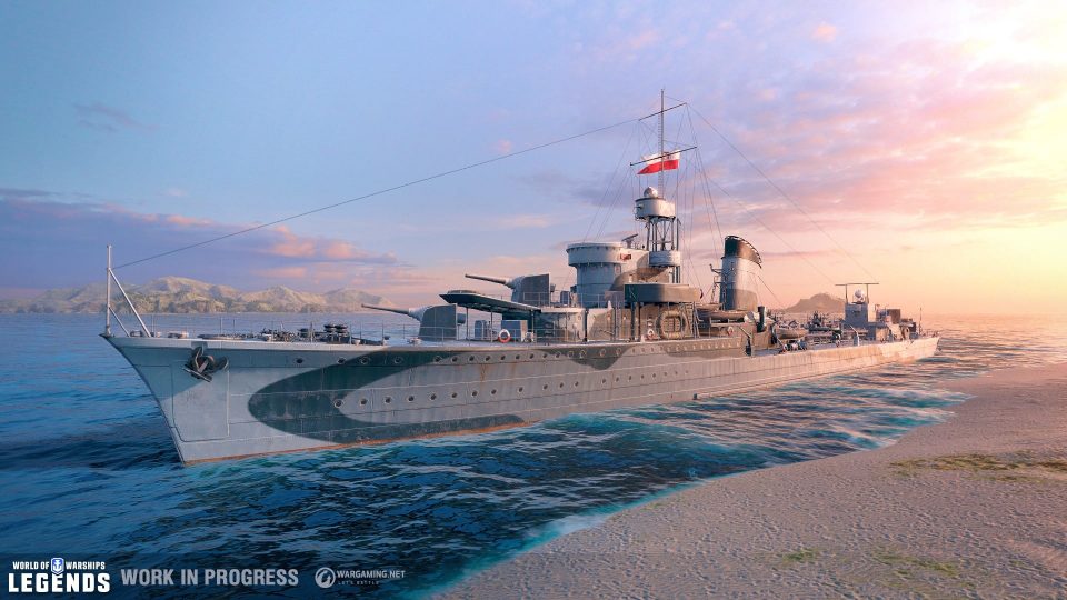 Eerste gameplaytrailer van World of Warships: Legends toont een aantal legendarische admiraals