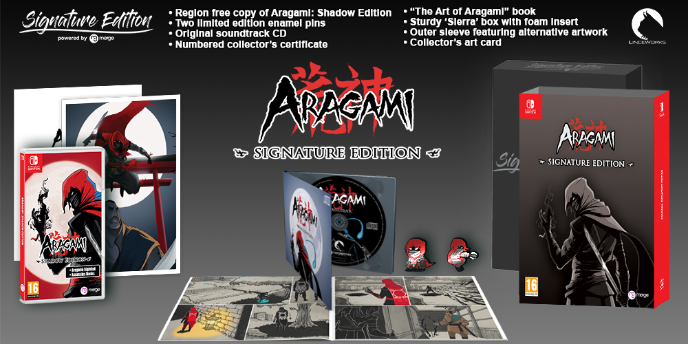 Releasedatum voor Aragami op de Switch