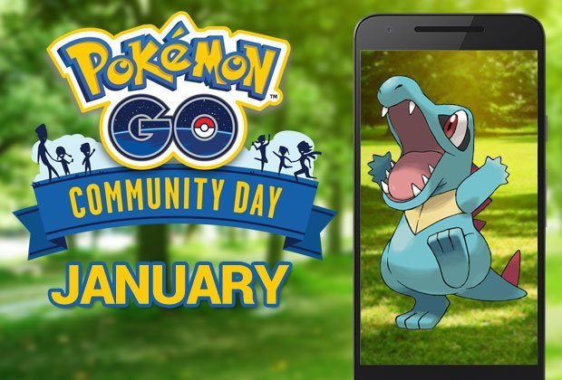 Totodile is de nieuwe Community Day-Pokémon op 12 januari
