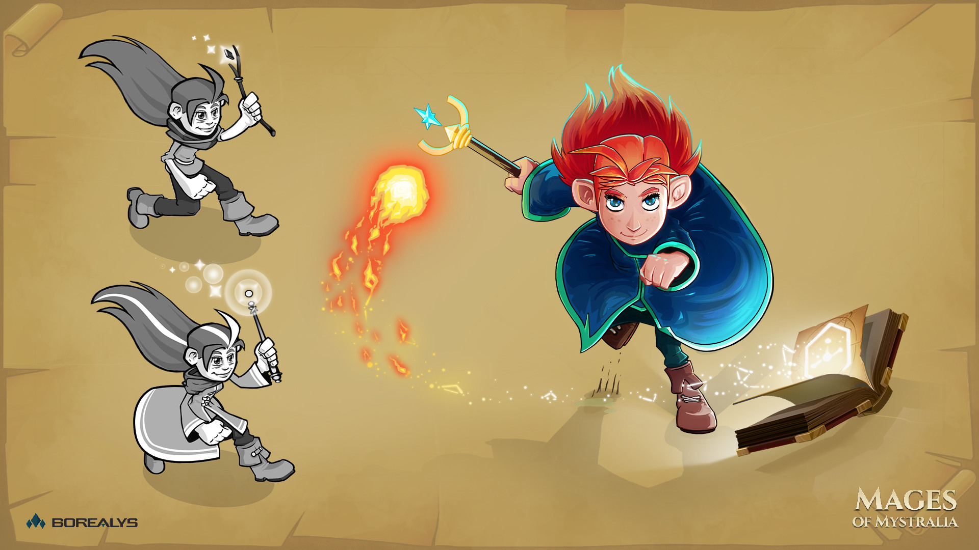 Mages of Mystralia-launchtrailer