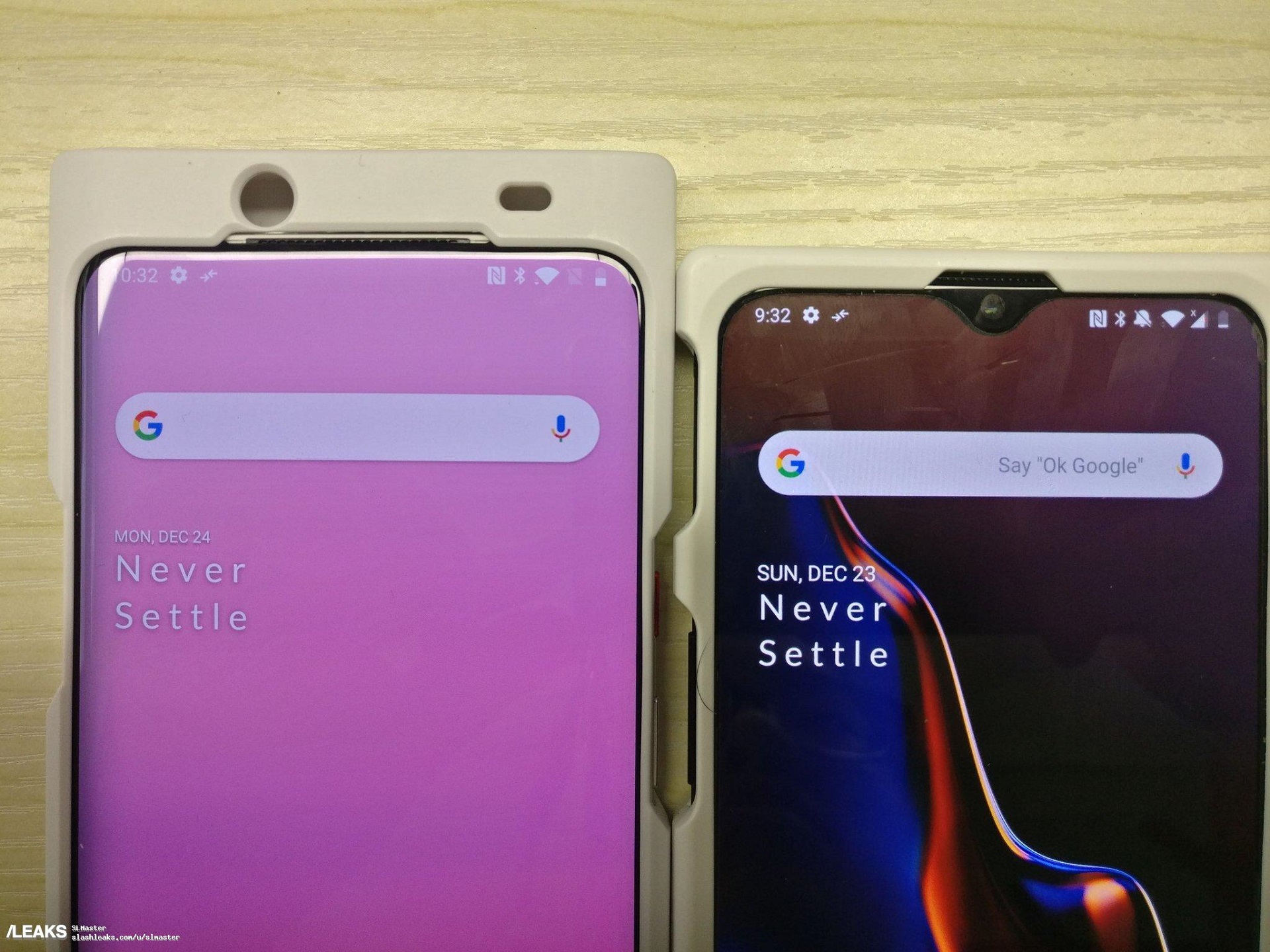 Eerste foto van de OnePlus 7 uitgelekt