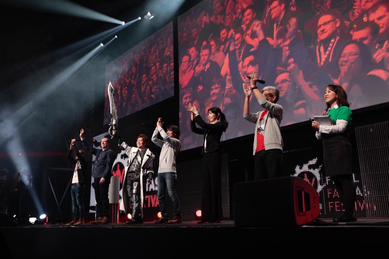 Eén grote familie op het Final Fantasy XIV Fan Festival Parijs