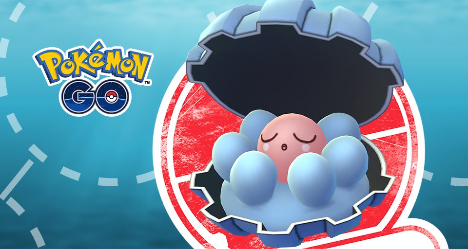 Chrales vindt Clamperl-quests in Pokémon GO-code