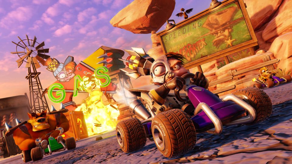 Nieuwe Crash Team Racing Nitro-Fueled-trailer toont eerste gameplay