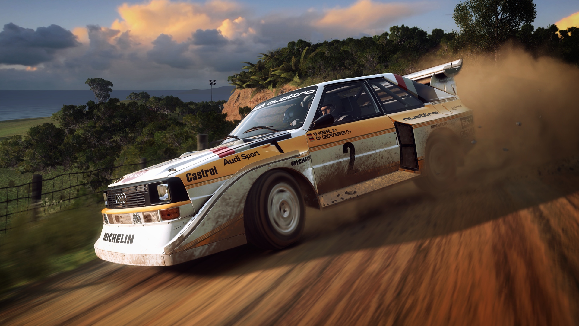 Dirt Rally 2.0-autolijst