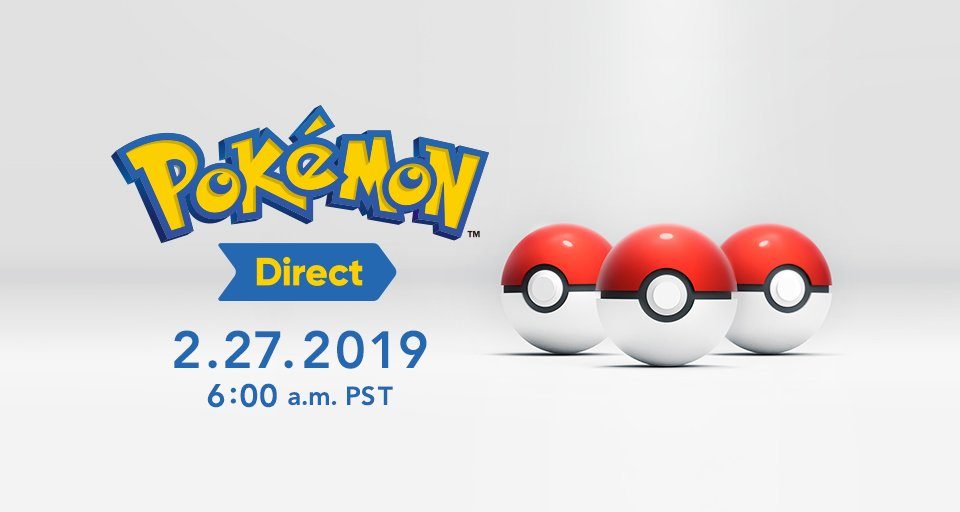 Nintendo kondigt Pokémon Direct aan voor Pokémon Day