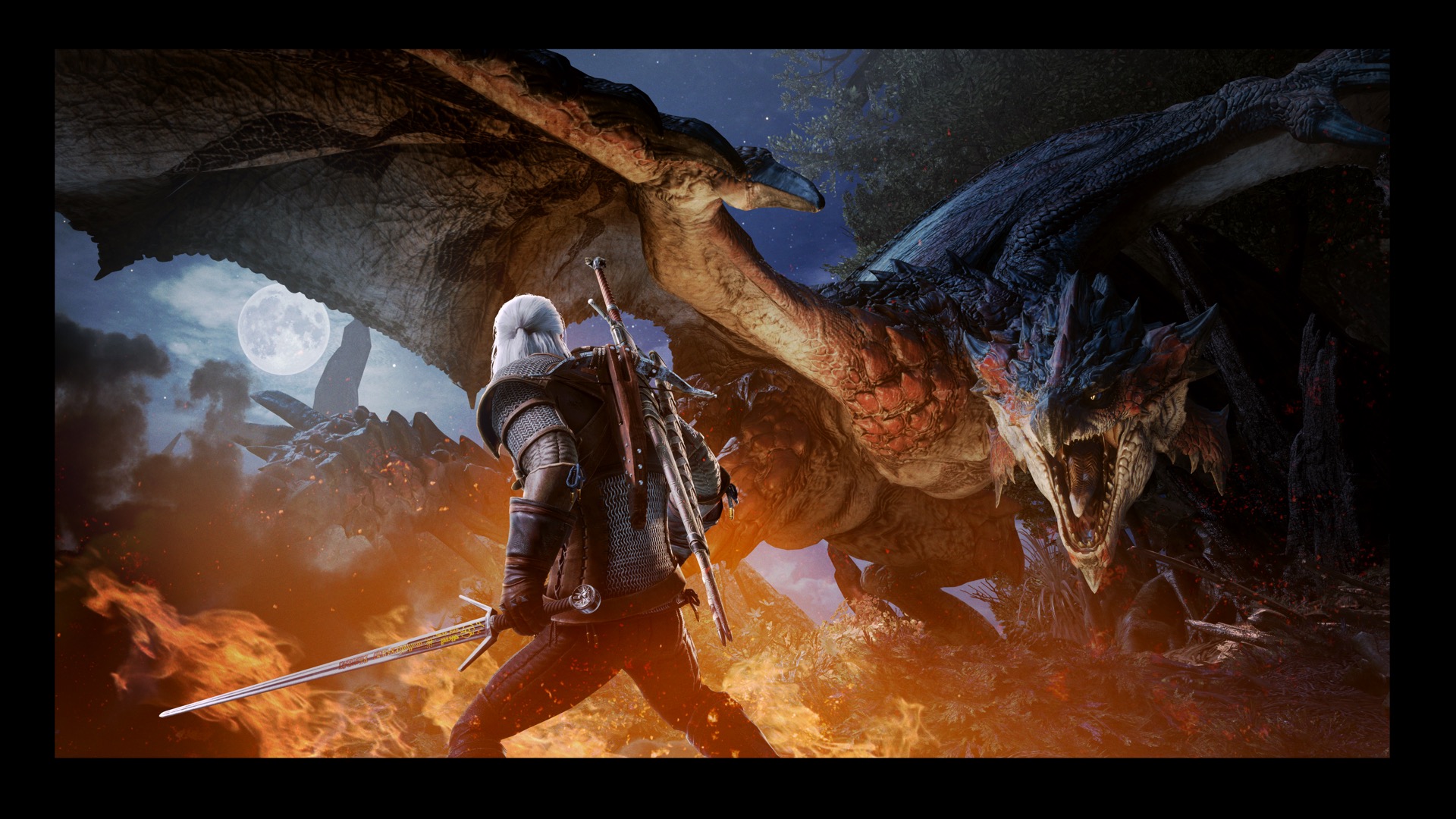 Monster Hunter World x Witcher Wild Hunt