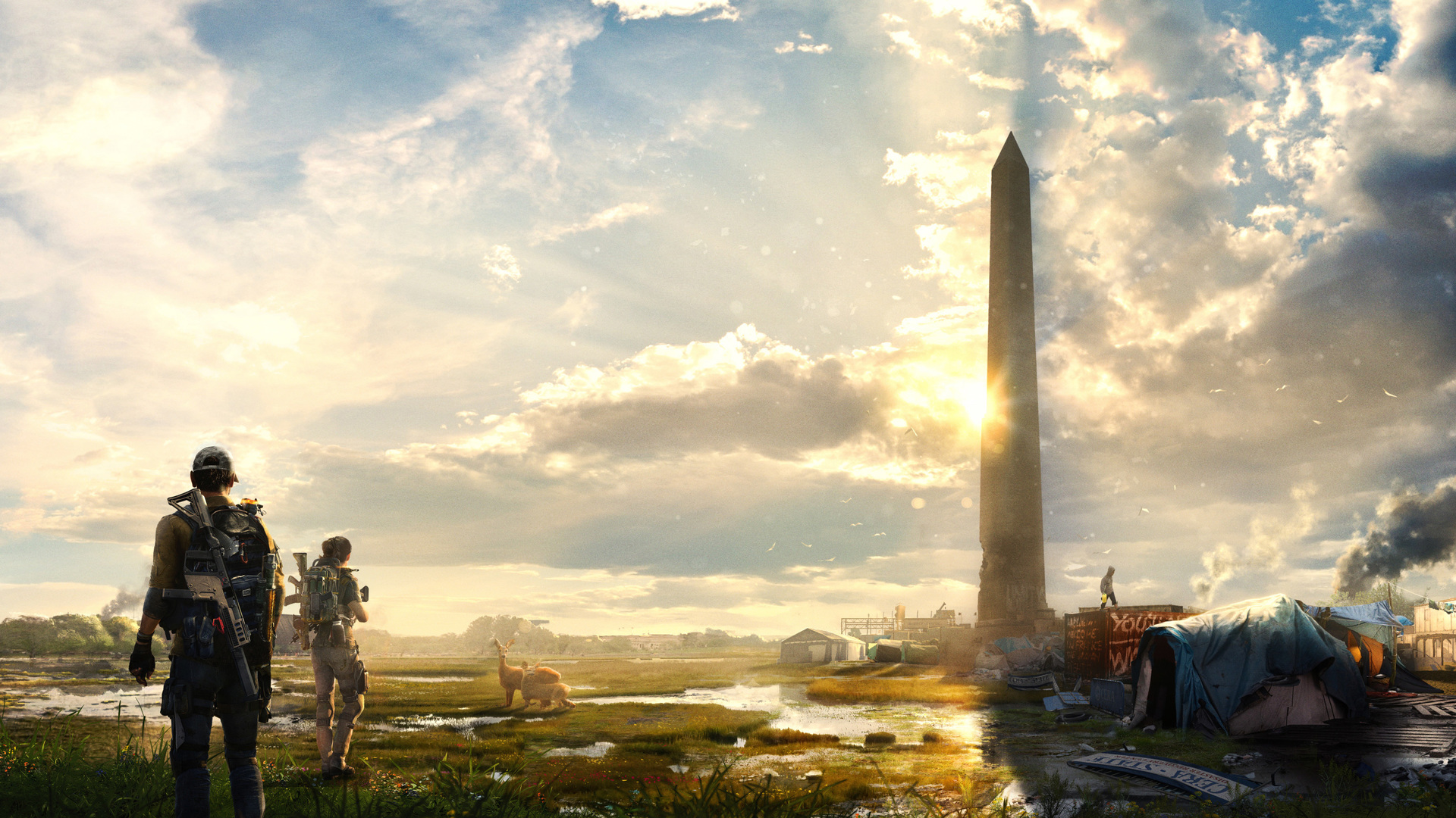 The Division 2-clansysteem, Eerste The Division 2-update, Eerste The Division 2-raid