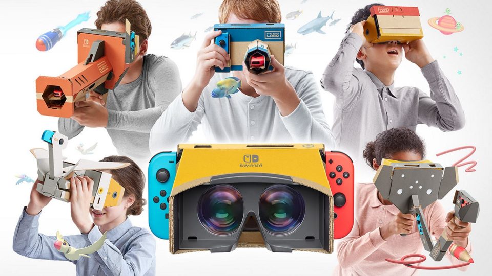Nintendo Labo VR Kit brengt virtual reality naar Nintendo Switch