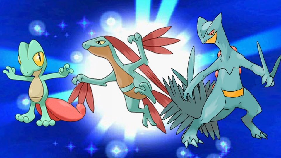 Bekijk de shiny Treecko-familie nu alvast!