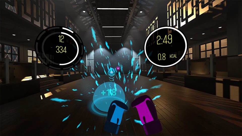 Sla muzikale knock-outs in virtual reality in de BOXVR-gameplaytrailer
