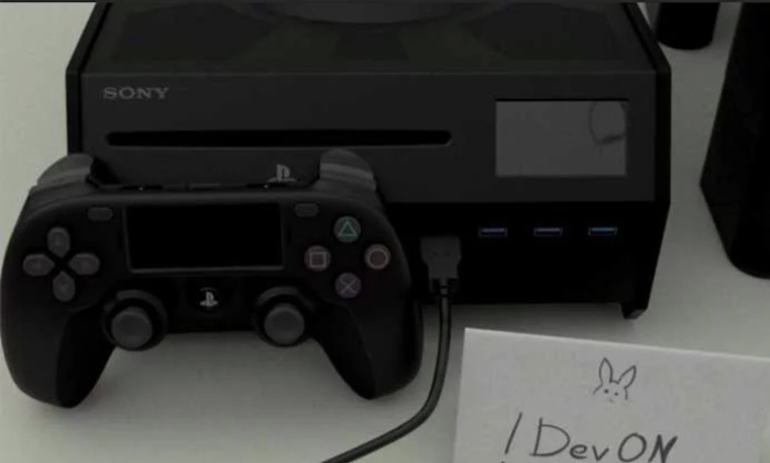 PlayStation 5 development kit-afbeeldingen