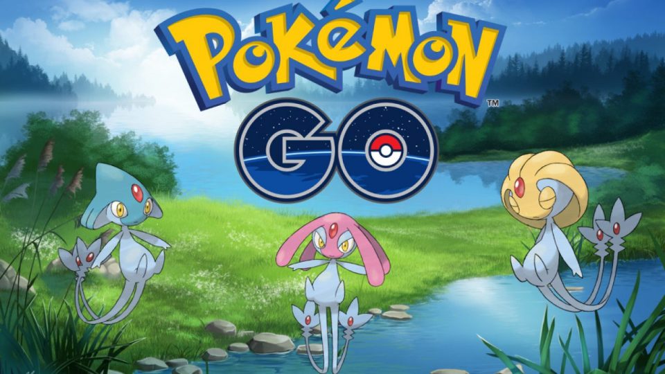 Vandaag is het Mesprit, Uxie en Azelf-raidhour in Pokémon GO