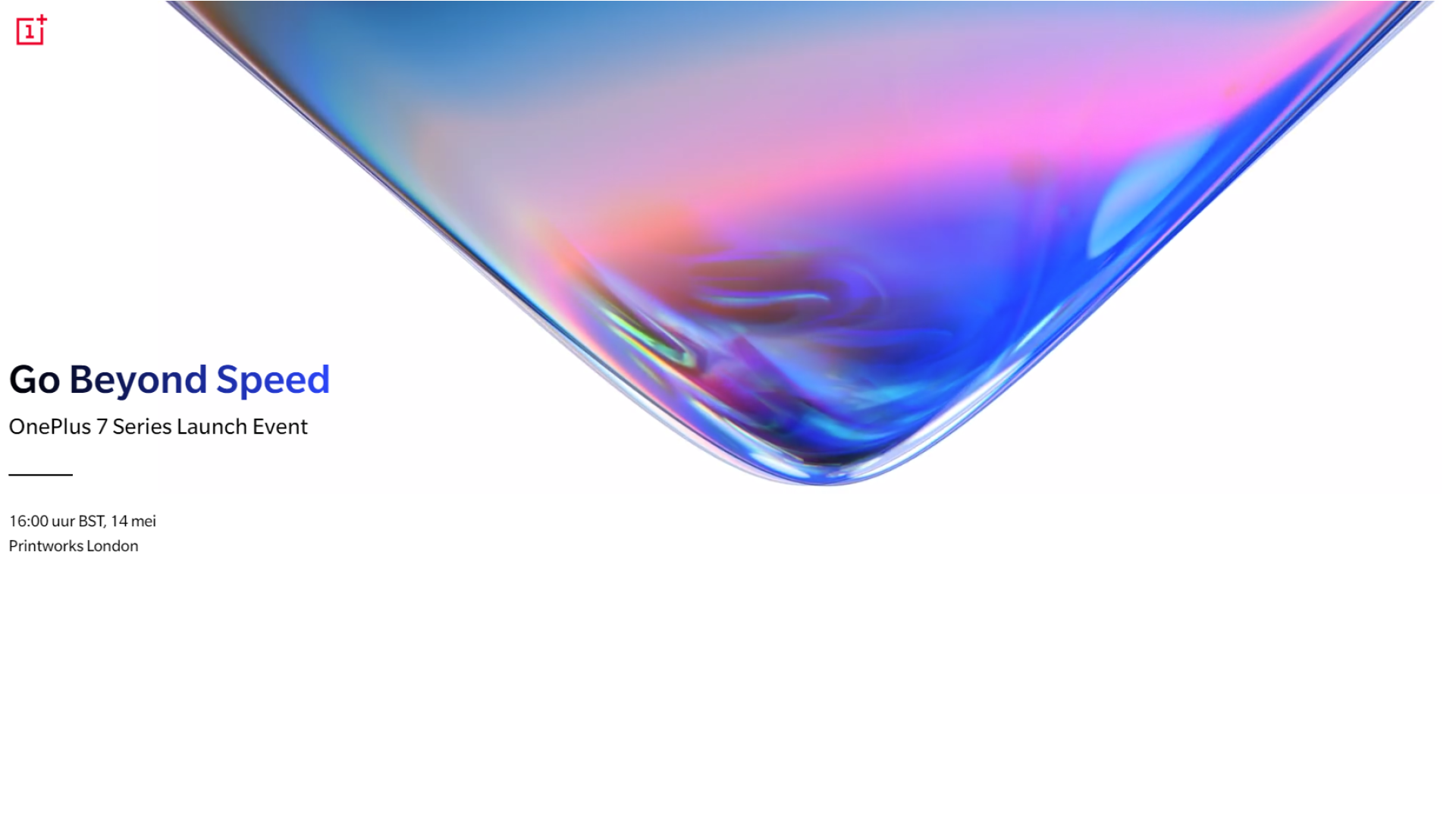 OnePlus 7 en 7 Pro komen op 14 mei uit