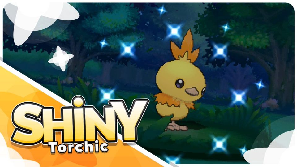 Bekijk de shiny Torchic-familie nu alvast!