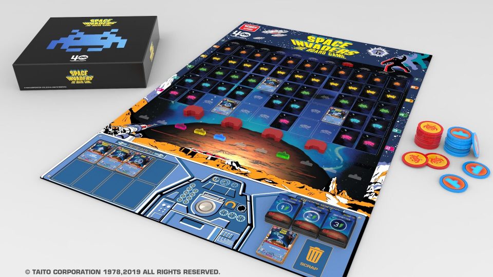Bescherm de aarde met Space Invaders – The Board Game