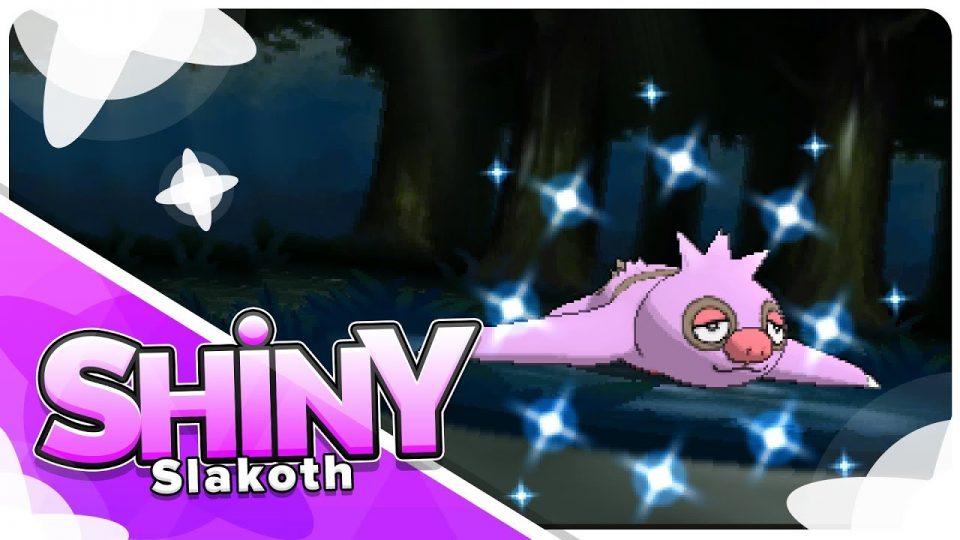 Bekijk de shiny Slakoth-familie nu alvast!