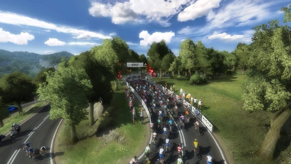 Stap de fiets op in de Pro Cycling Manager 2019-launchtrailer