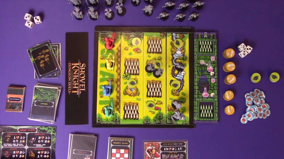 Mogelijk Shovel Knight-bordspel op de markt dankzij Kickstarter