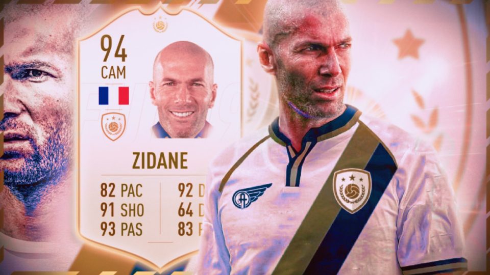 Ook Zidane op cover van FIFA 20