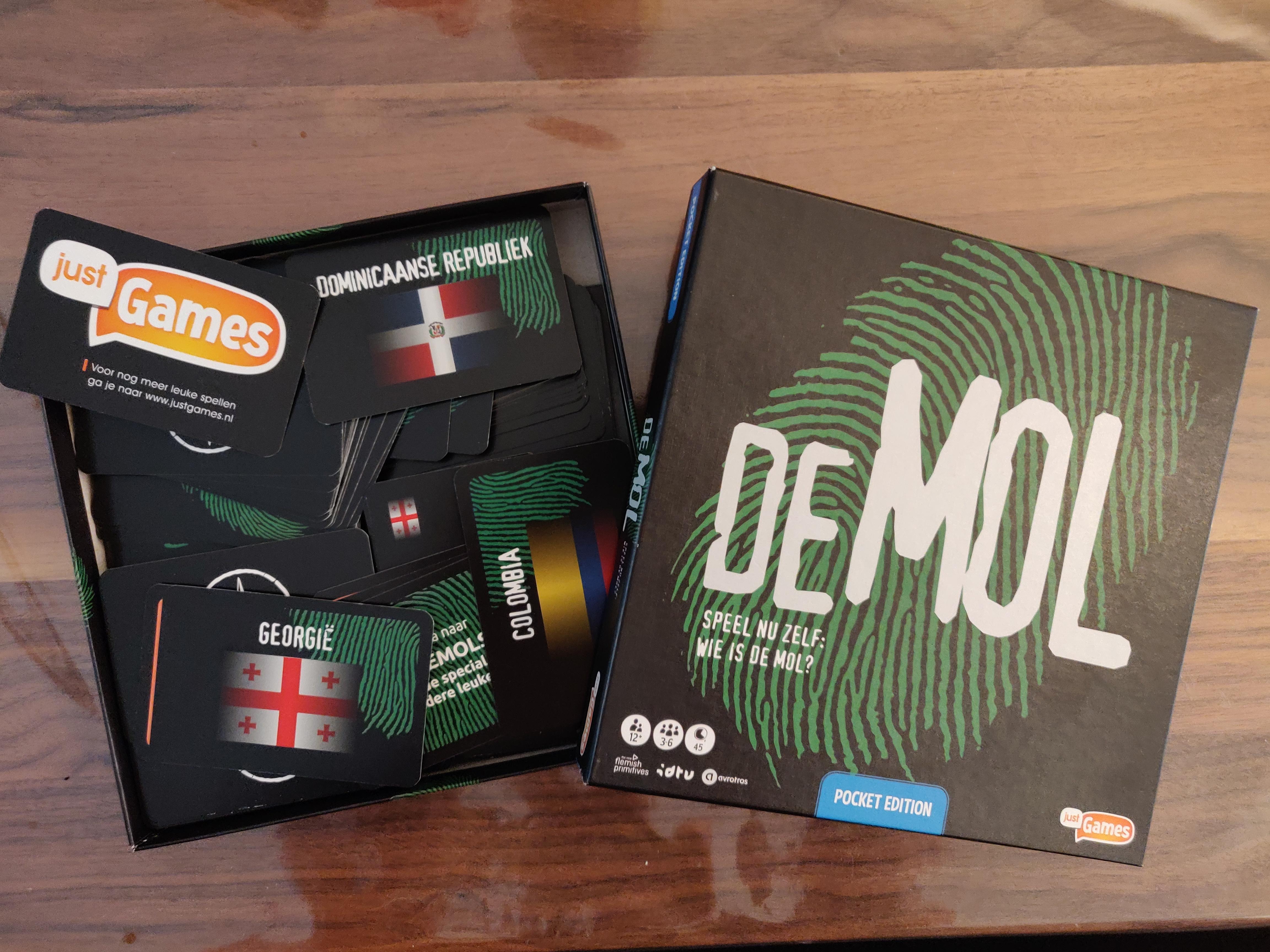 Review: Wie is de Mol?-bordspel (pocketeditie) -