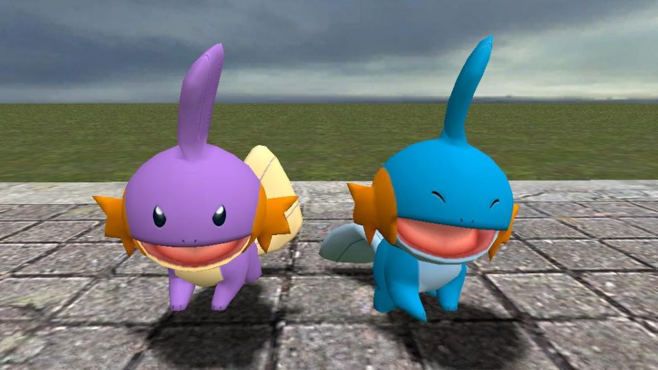 Bekijk de shiny Mudkip-familie nu alvast!