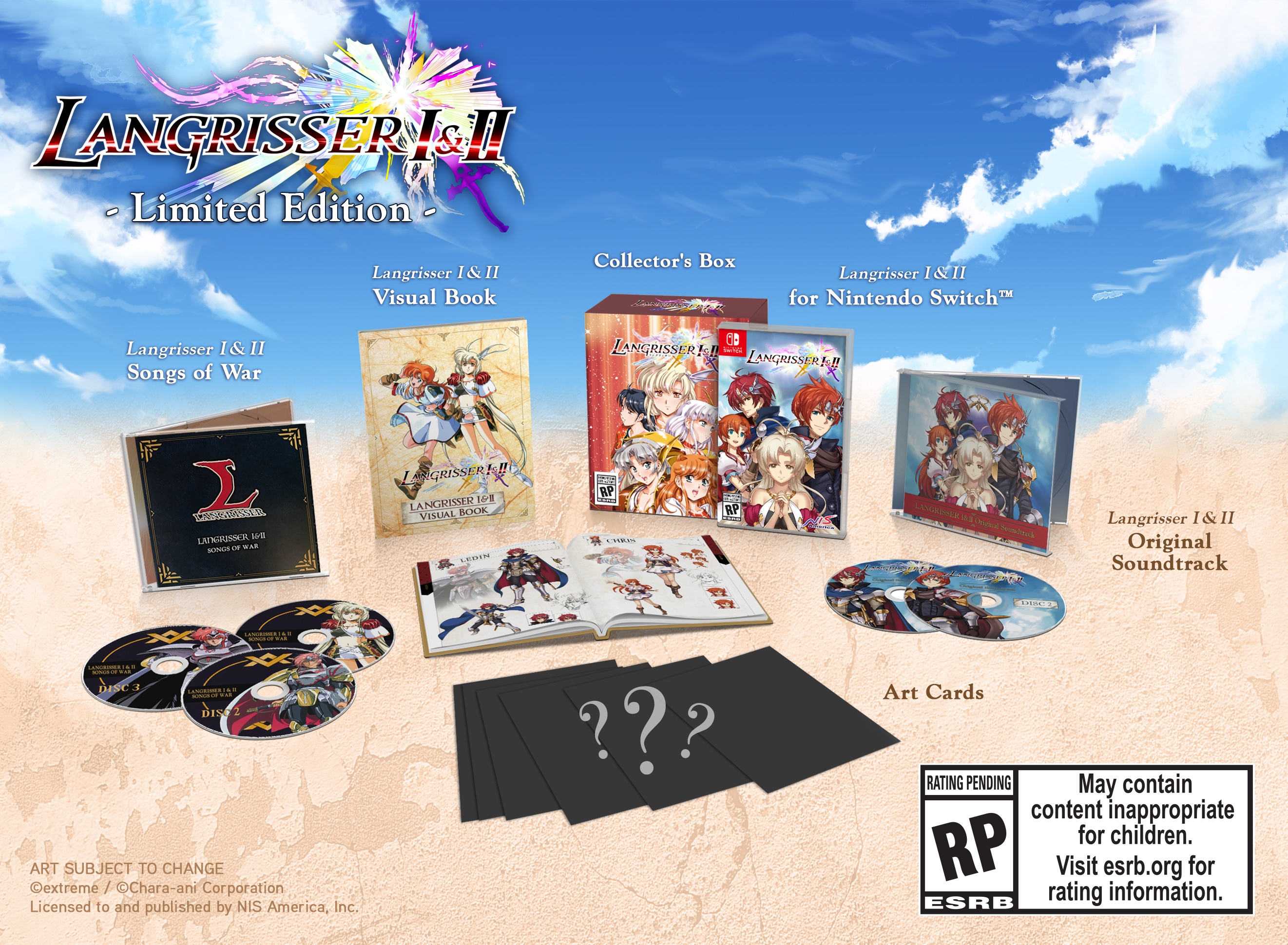 Langrisser I & II aangekondigd