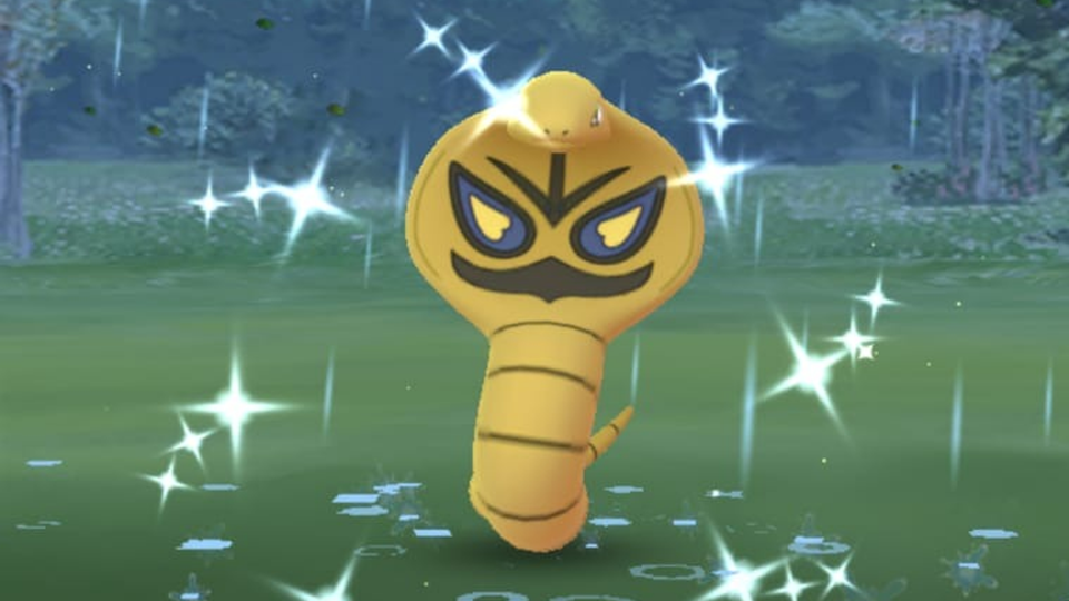Update! Shiny Arbok (per ongeluk) live in Pokémon GO
