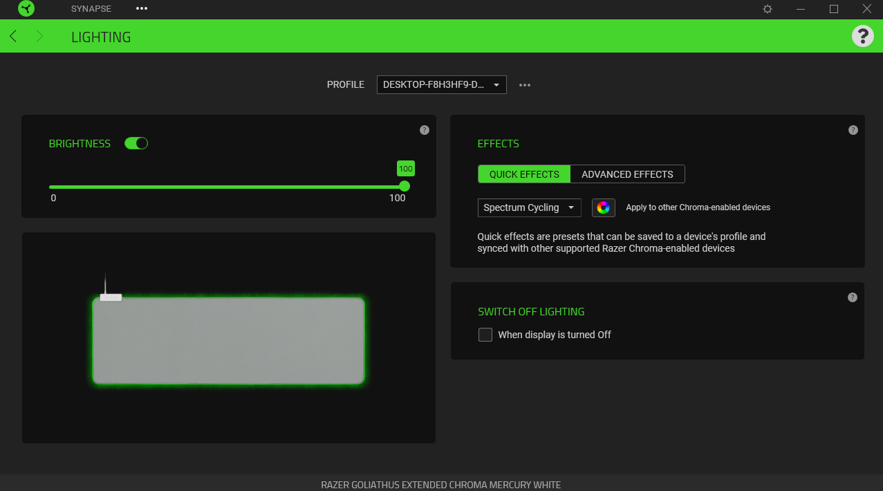Razer Goliathus Extended