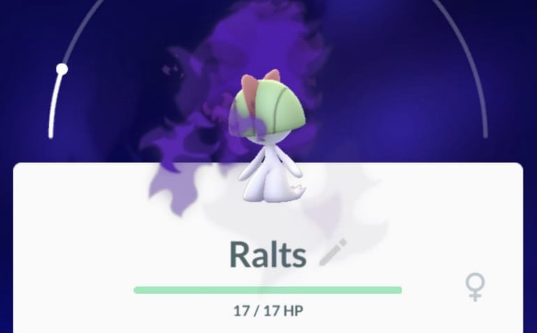 Shadow Ralts toegevoegd aan Pokémon GO!
