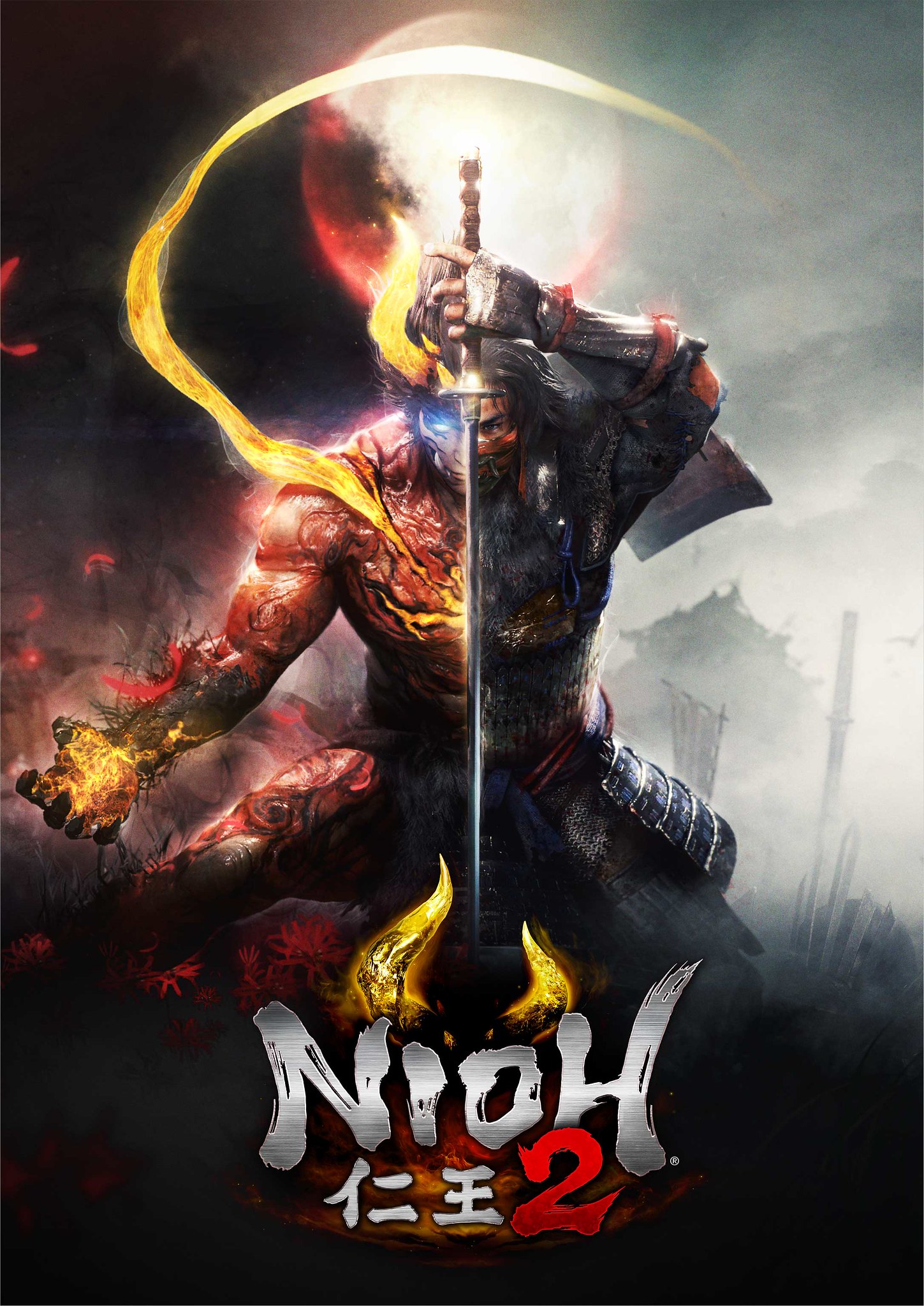 Nioh 2 Key Art
