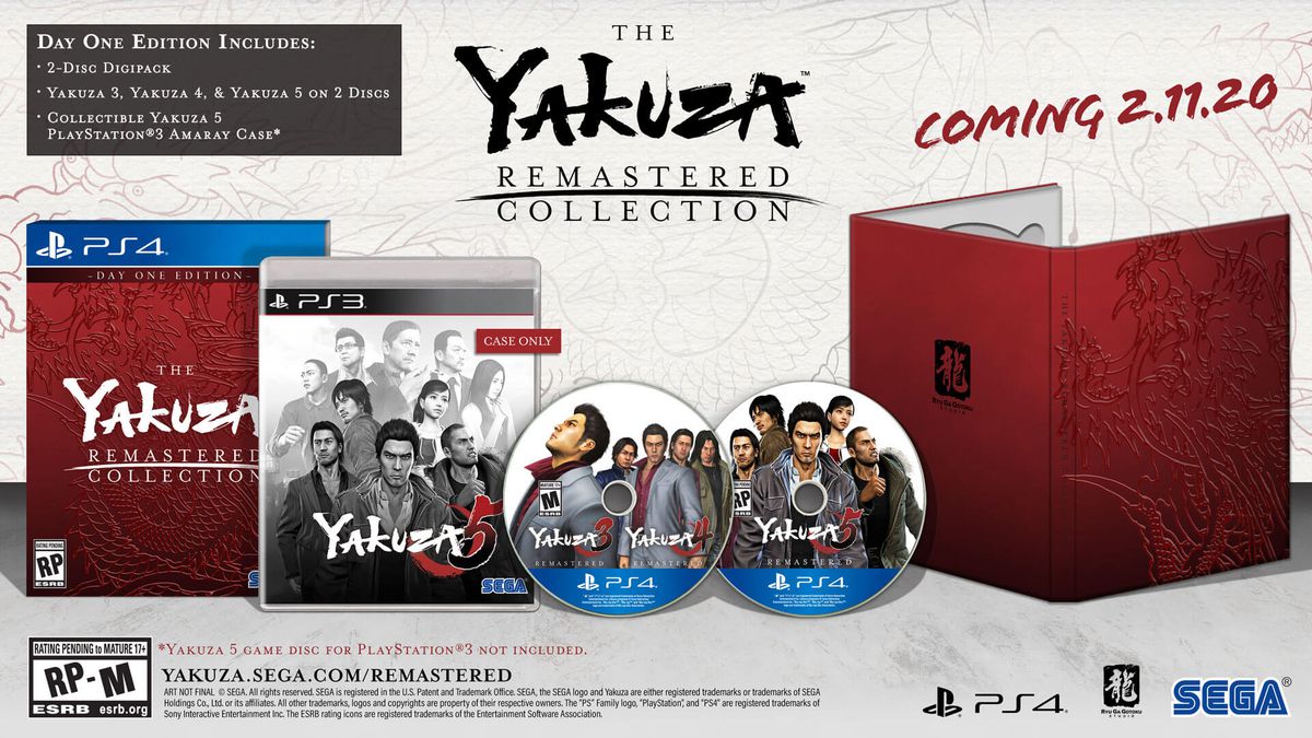 Yakuza Remastered Collection-releasedatum