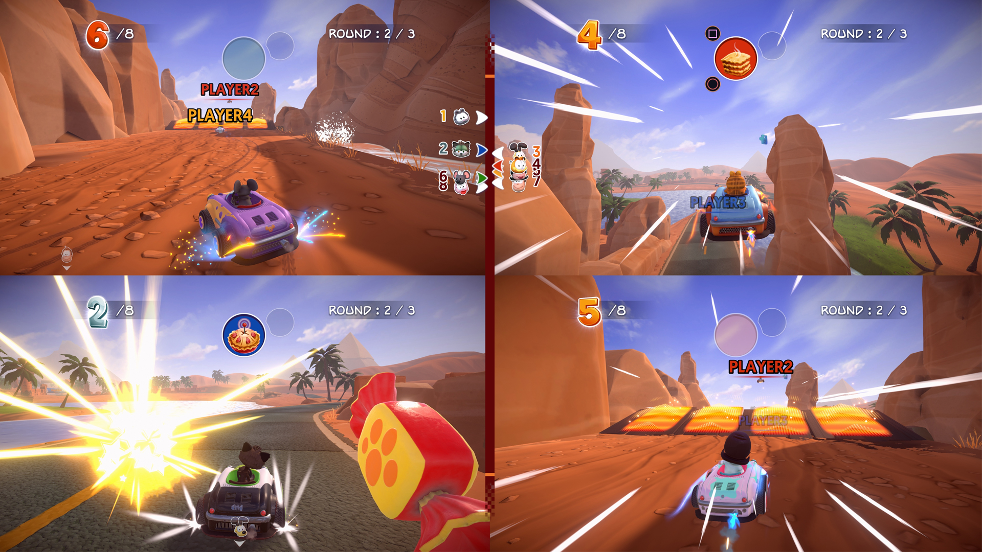Garfield Kart: Furious Racing-screenshots