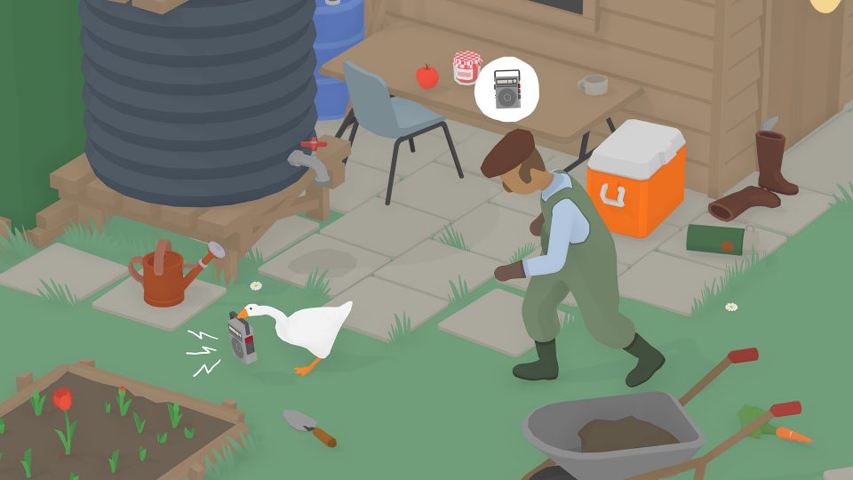 Zorg als gans voor chaos in de Untitled Goose Game-trailer