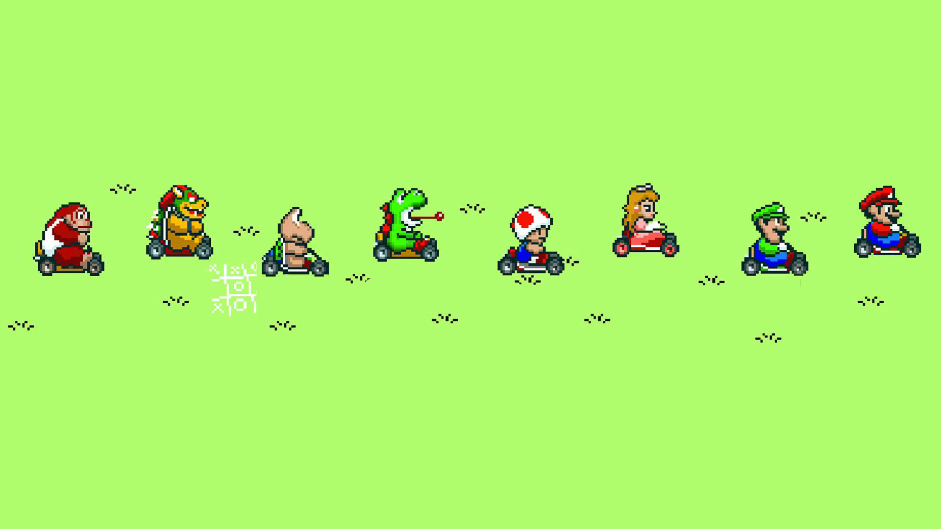 Super Mario Kart SNES-games