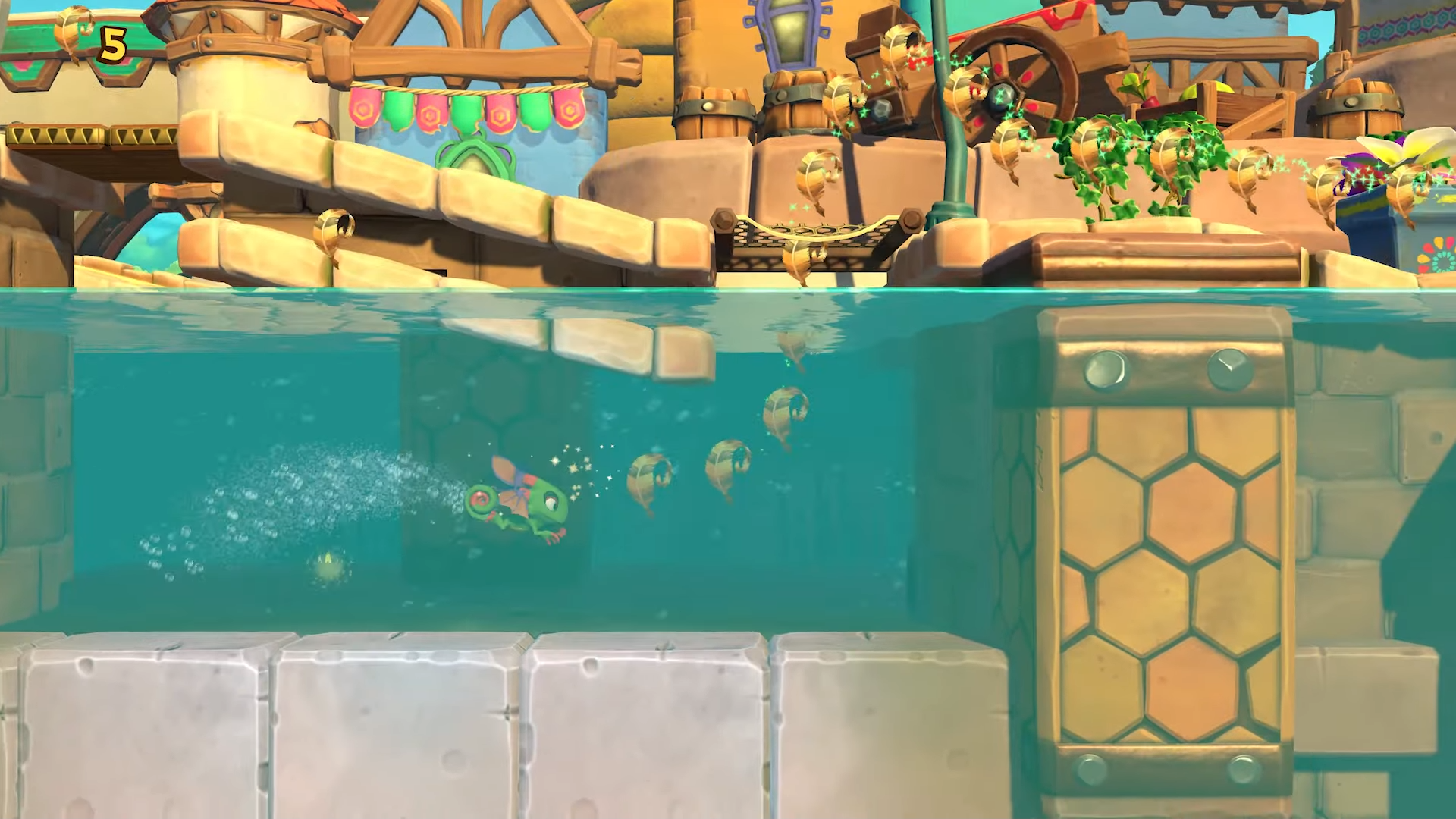 Yooka-Laylee and the Impossible Lair-gameplaybeelden