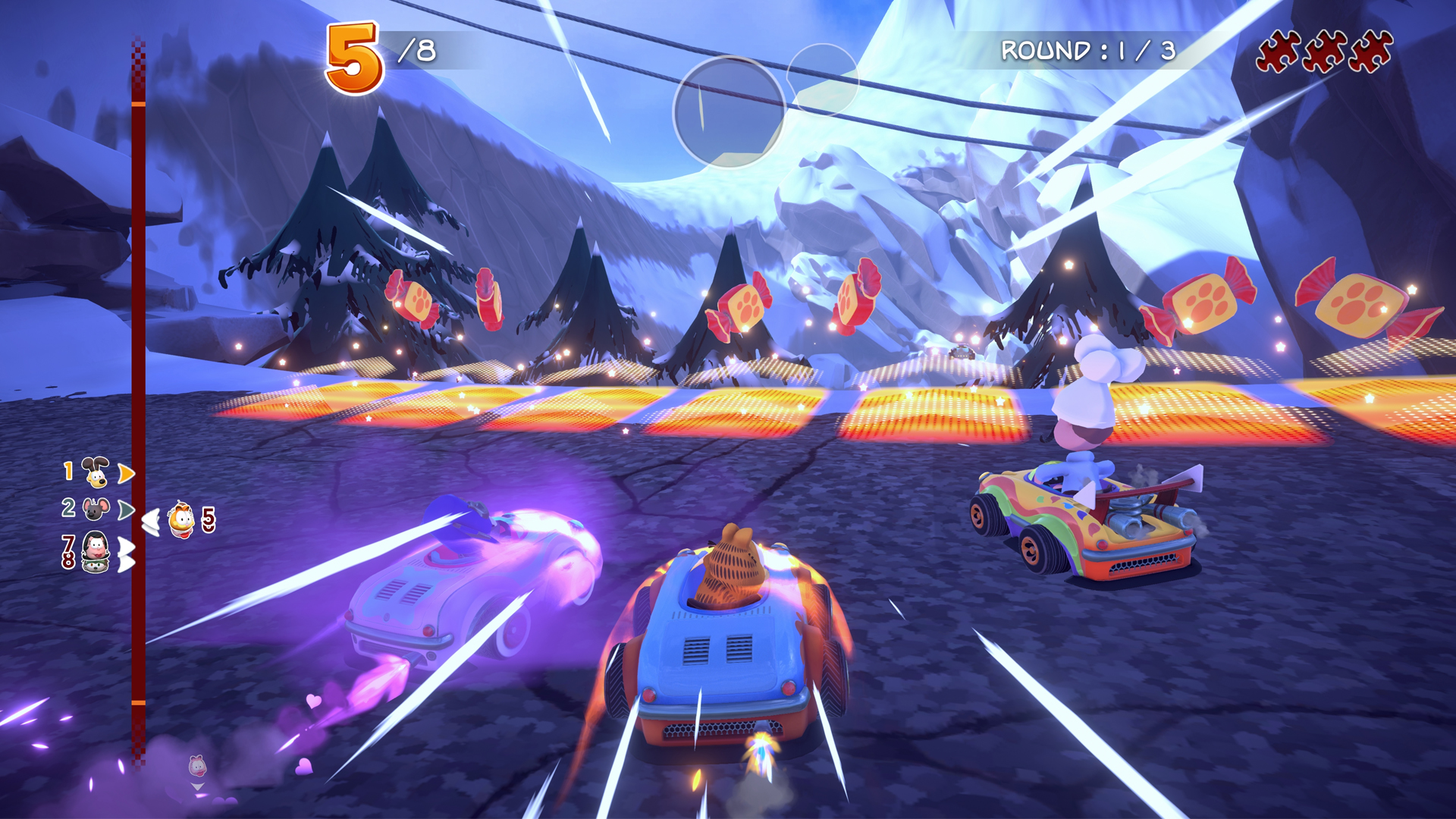 Garfield Kart: Furious Racing-screenshots
