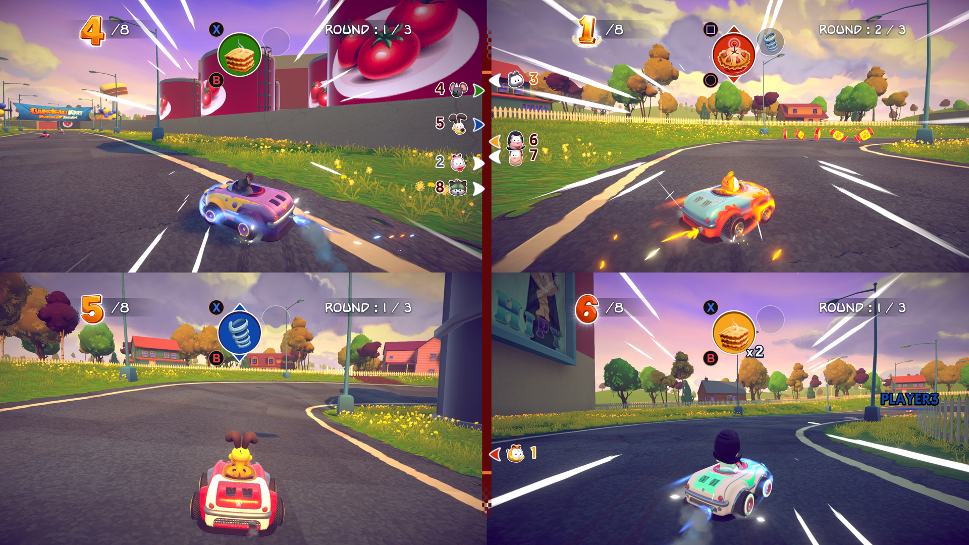 Garfield Kart: Furious Racing-screenshots